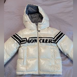 Moncler white down jacket - authentic
